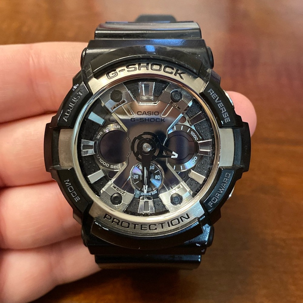 Casio G-Shock Black Resin Men’s Watch